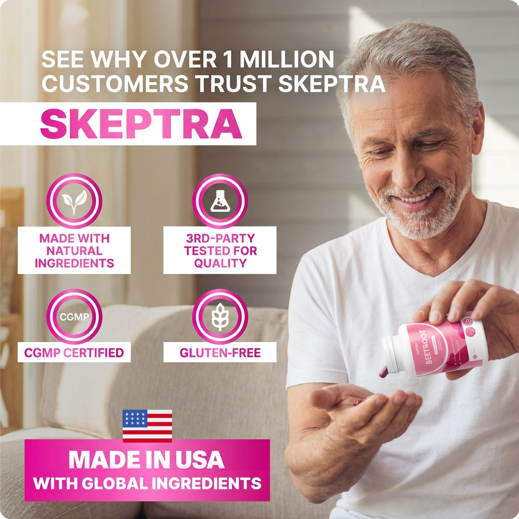 Organic Beetroot Capsules | 1300mg Pure Beetroot Powder for Blood Flow And Heart Health