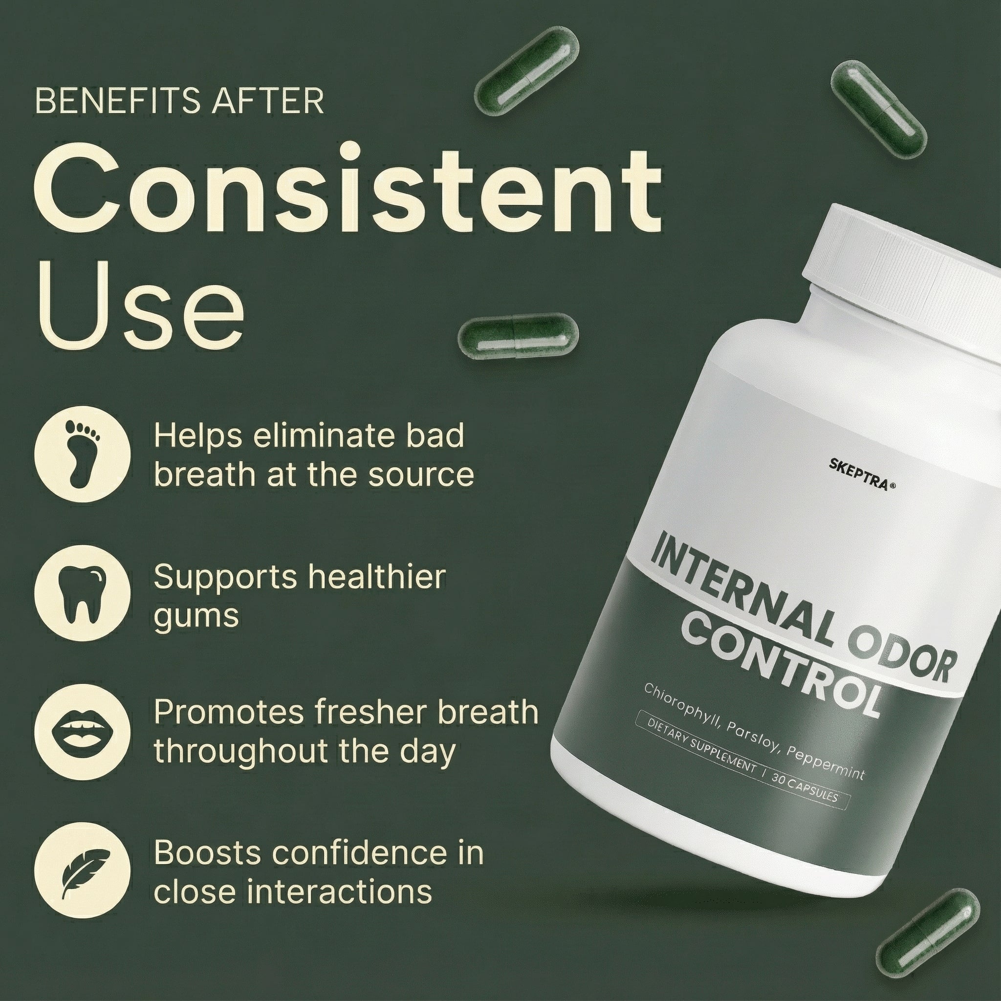 Oral Defence – Maximum Potency Oral Microbiome Restoration by Skeptra™