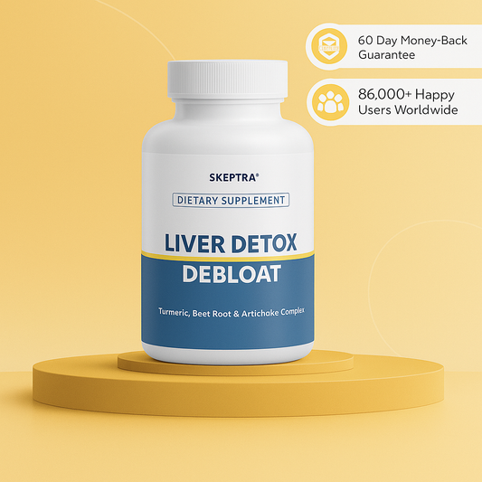 Liver Detox & Debloat Capsules | Turmeric, Beet Root & Artichoke