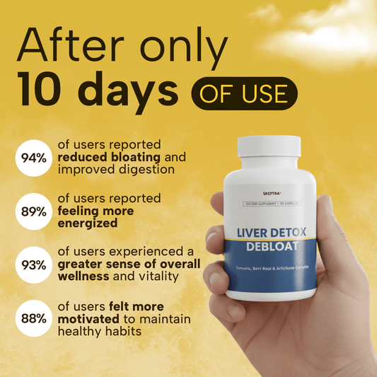 Liver Detox & Debloat Capsules | Turmeric, Beet Root & Artichoke