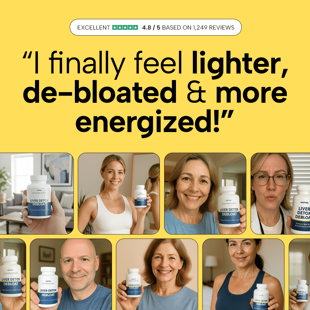 Liver Detox & Debloat Capsules | Turmeric, Beet Root & Artichoke